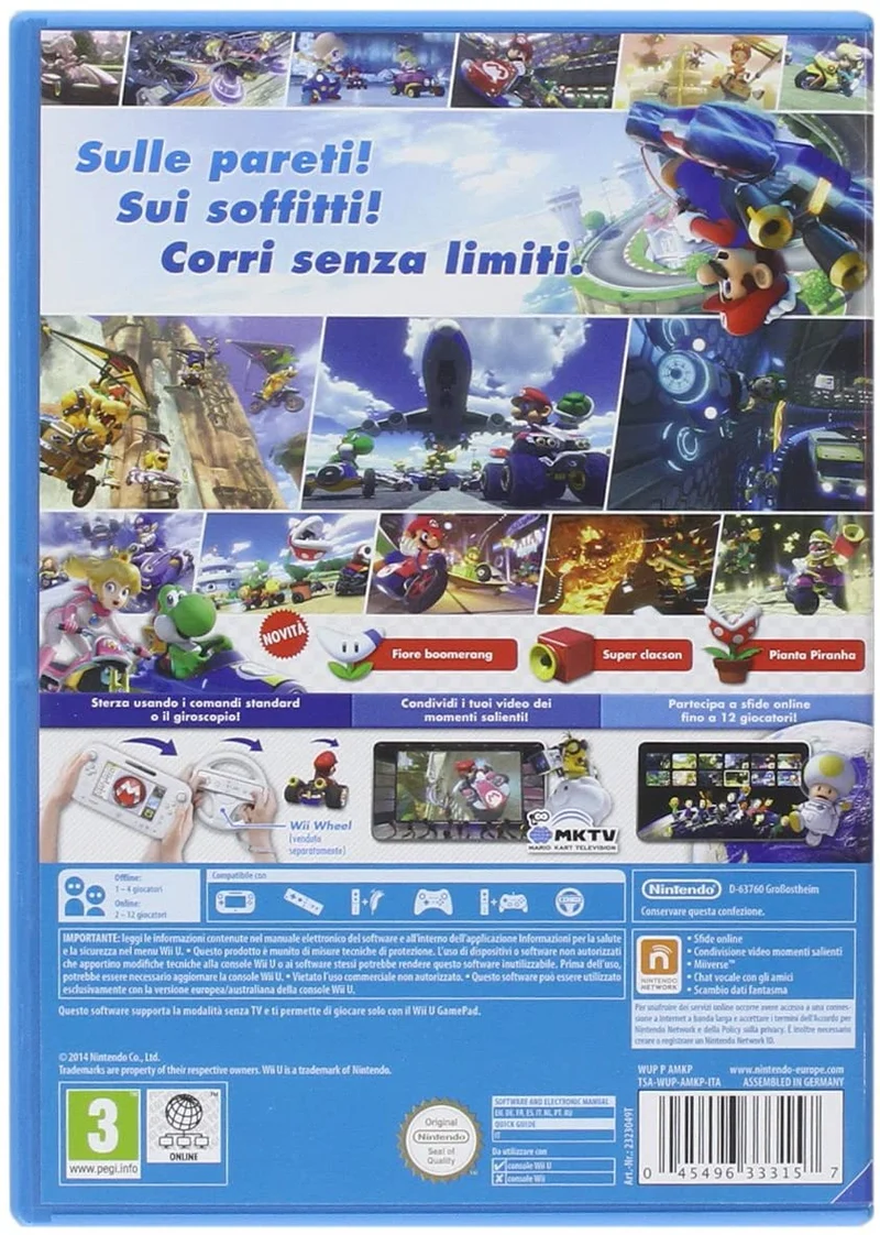 MARIO KART 8 NINTENDO WIIU (versione italiana)