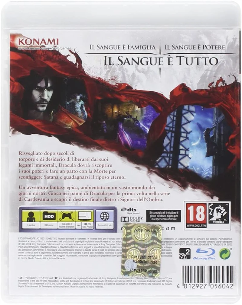 CASTLEVANIA : LORDS OF SHADOW 2 PS3 (versione italiana)