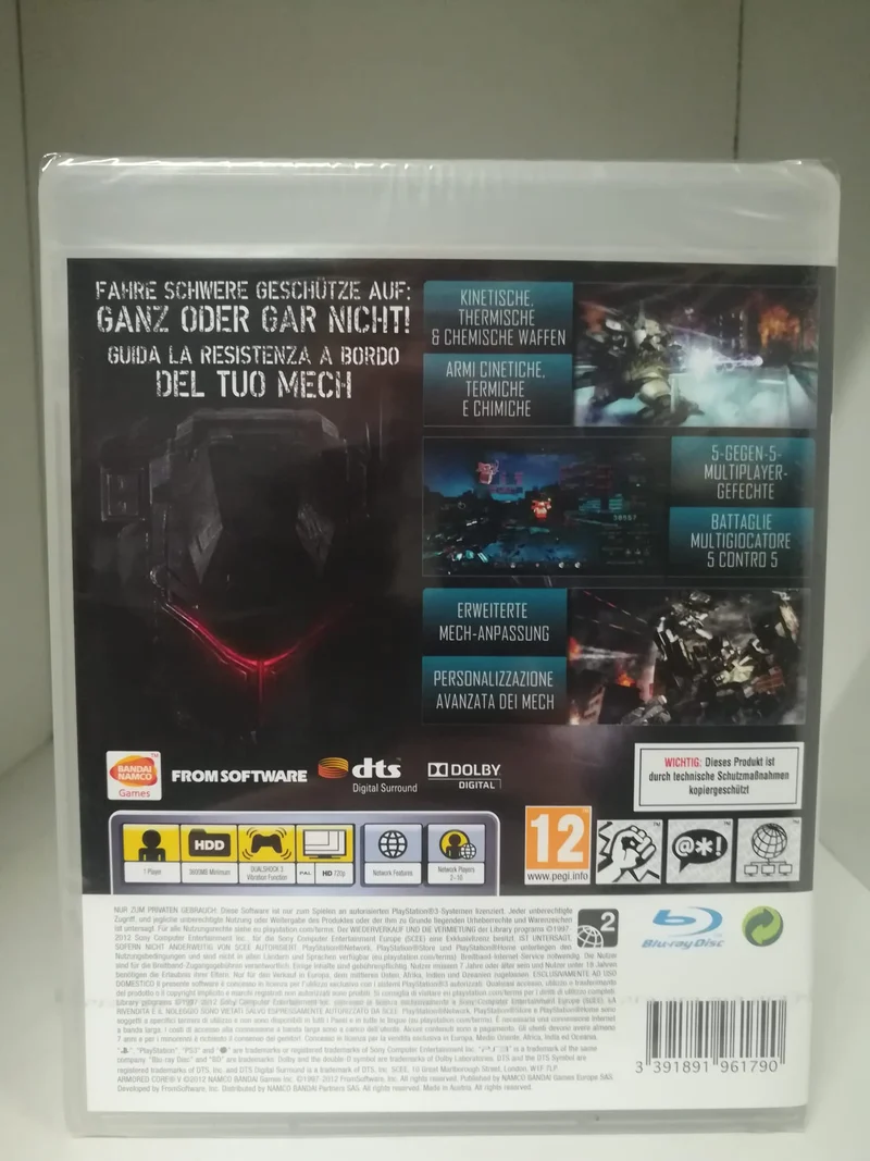 ARMORED CORE V PS3 (versione europea)