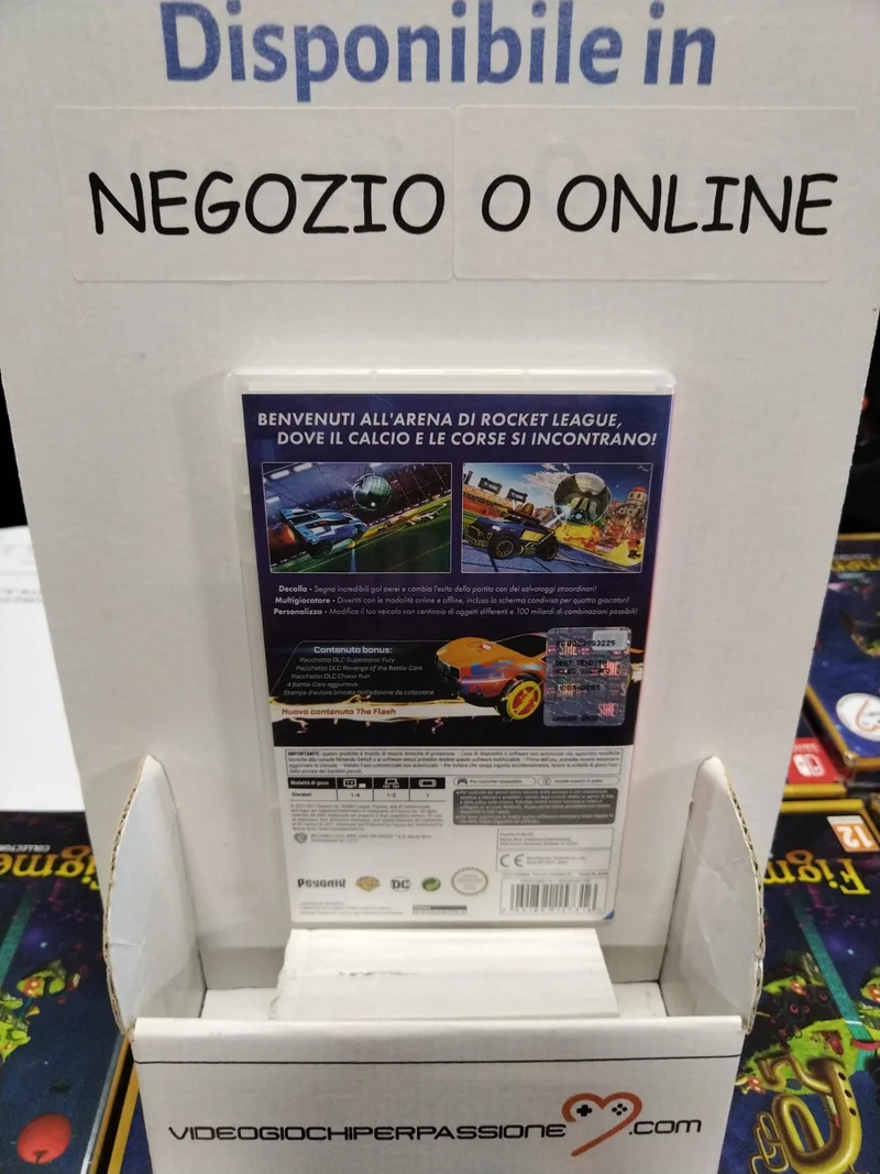 ROCKET LEAGUE EDIZIONE DA COLLEZIONE -NINTENDO SWITCH (usato garantito)