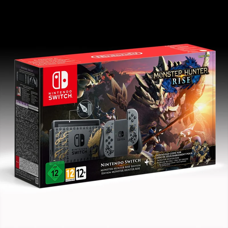 Nintendo Switch Edizione Speciale Monster Hunter Rise