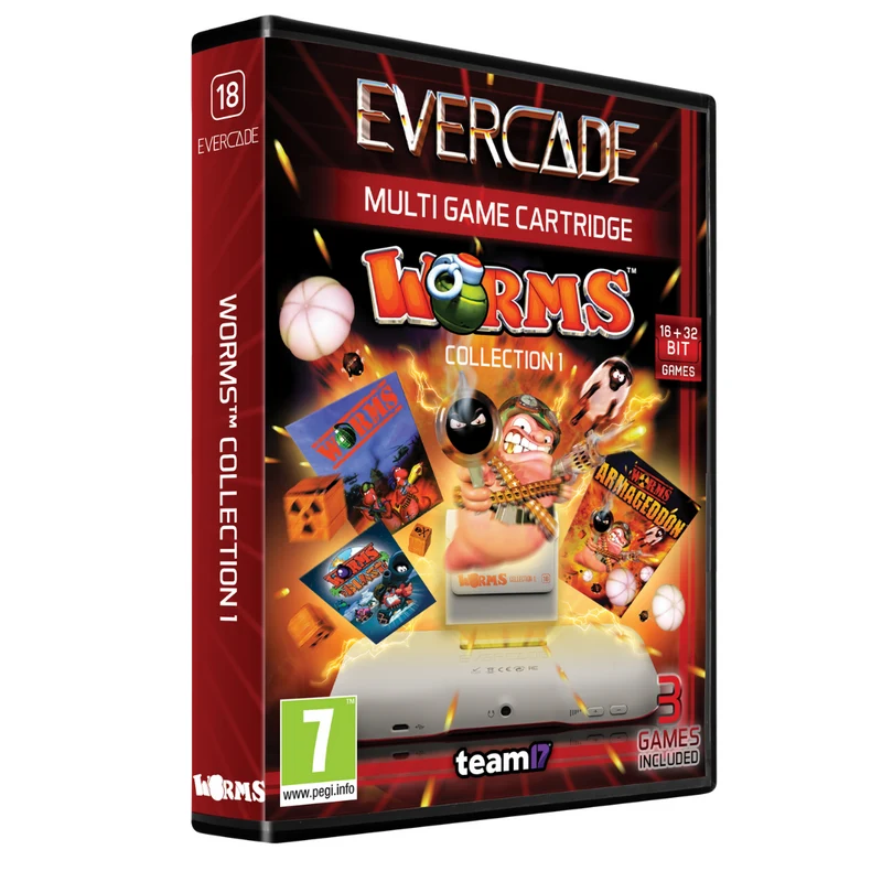 Worms Collection 1 Evercade #18