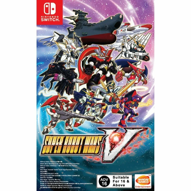 Super Robot Wars V Nintendo Switch Edizione Asiatica [Sottotitoli in Inglese]