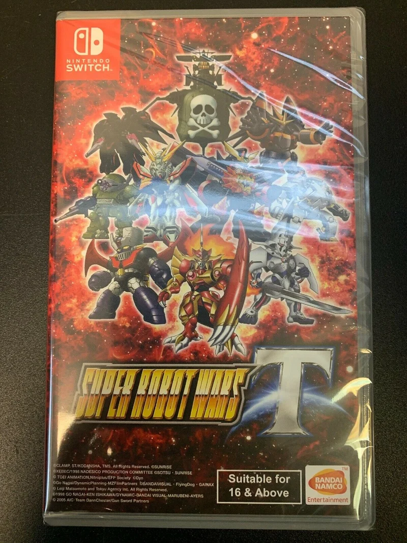 Super Robot Wars T Nintendo Switch Edizione Asiatica [Sottotitoli in Inglese]