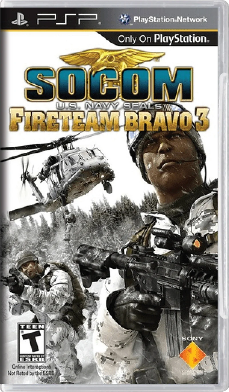 SOCOM US Navy Seals Fireteam Bravo 3 - Sony PSP
