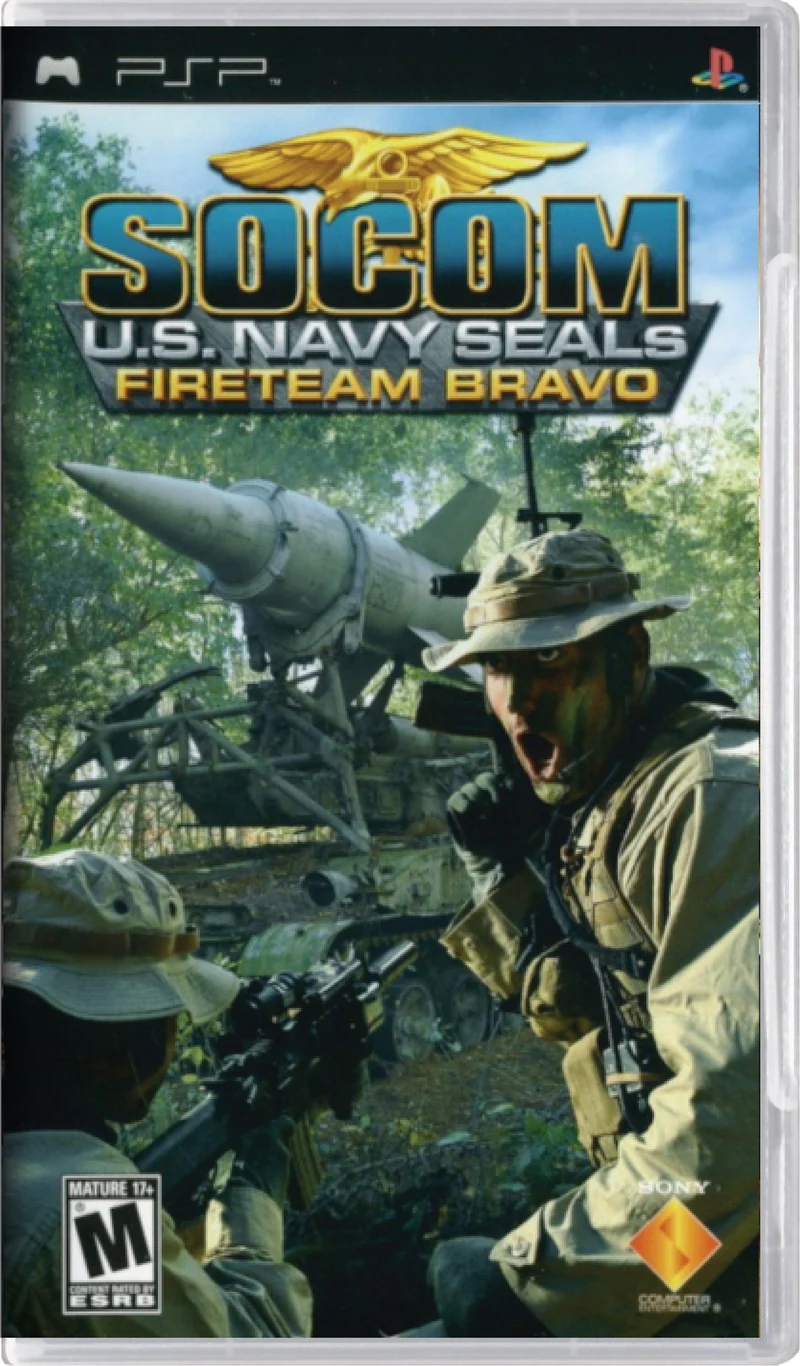 SOCOM US Navy Seals Fireteam Bravo - Sony PSP