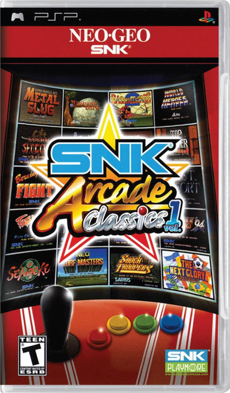 SNK Arcade Classics Volume 1 - Sony PSP