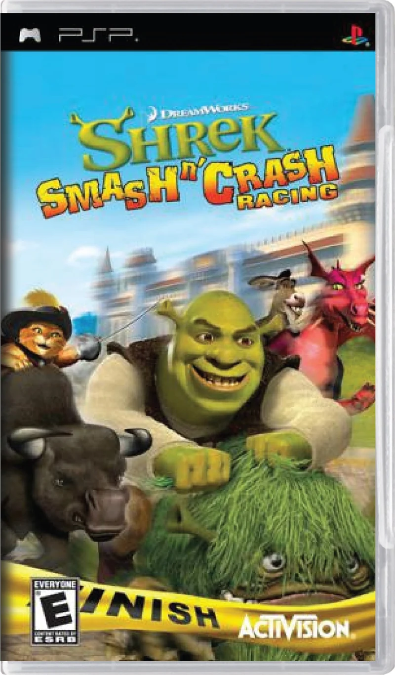 Shrek Smash and Crash Racing - Sony PSP