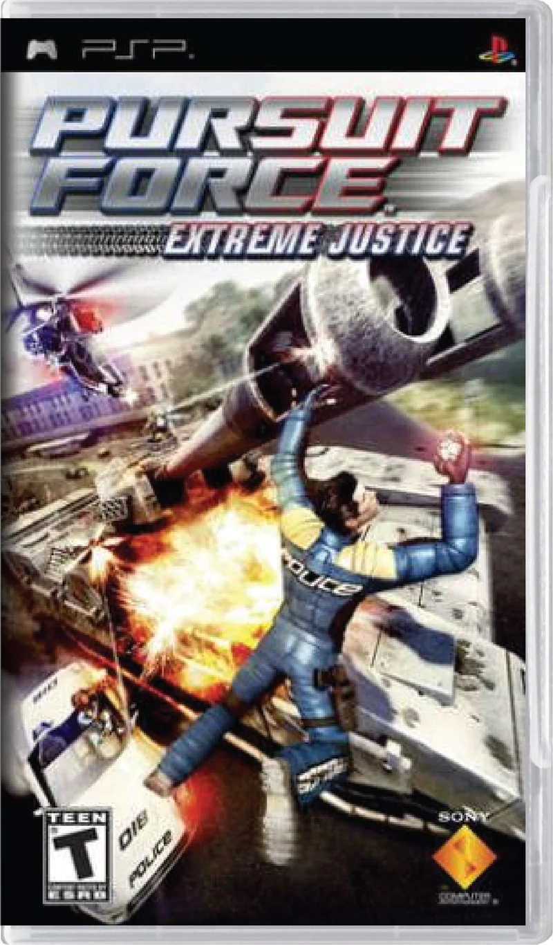 Pursuit Force Extreme Justice - Sony PSP