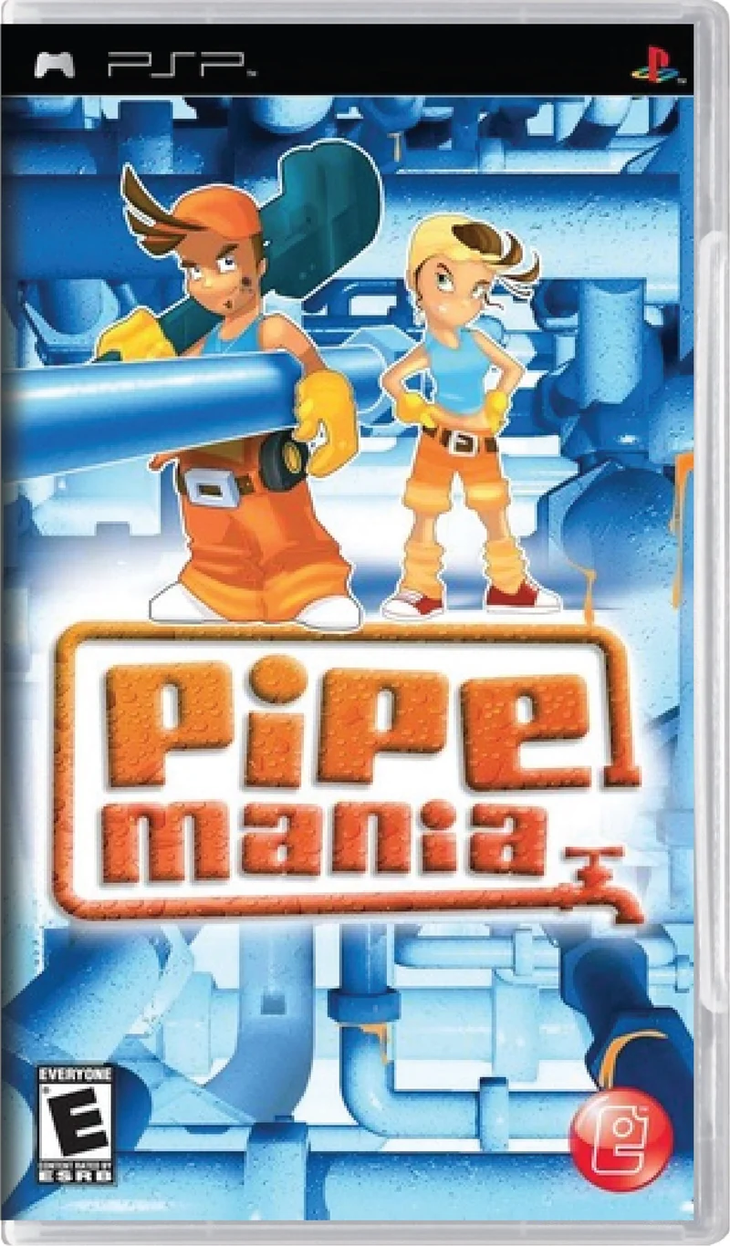Pipe Mania - Sony PSP