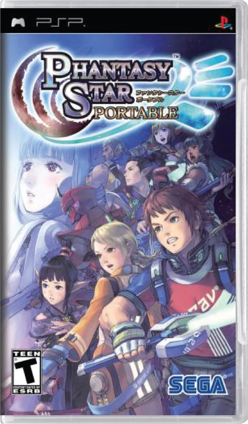 Phantasy Star Portable - Sony PSP