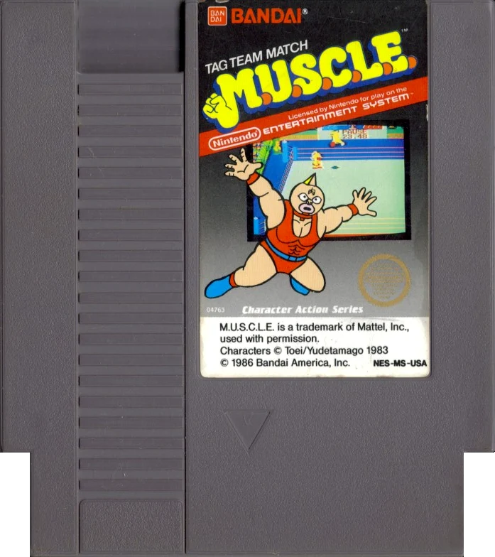 Tag Team Match MUSCLE - Nintendo NES