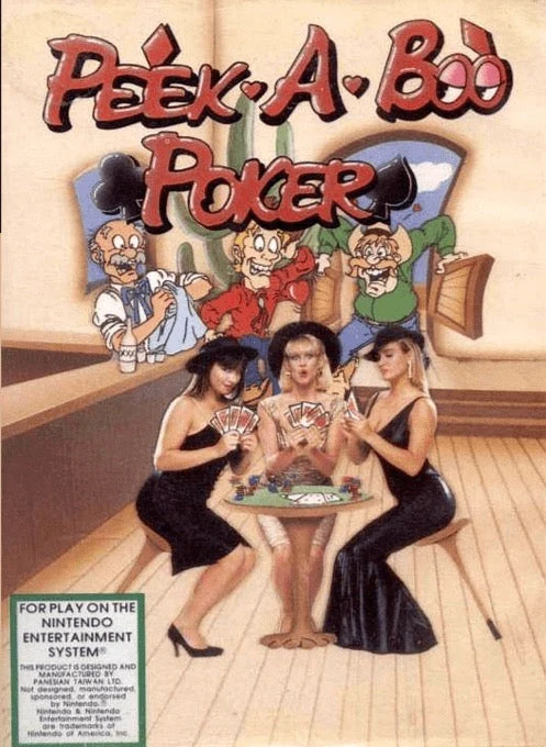 Peek-a-Boo Poker - Nintendo NES