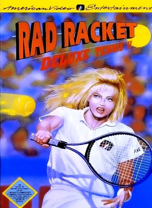 Rad Racket Deluxe Tennis II - Nintendo NES