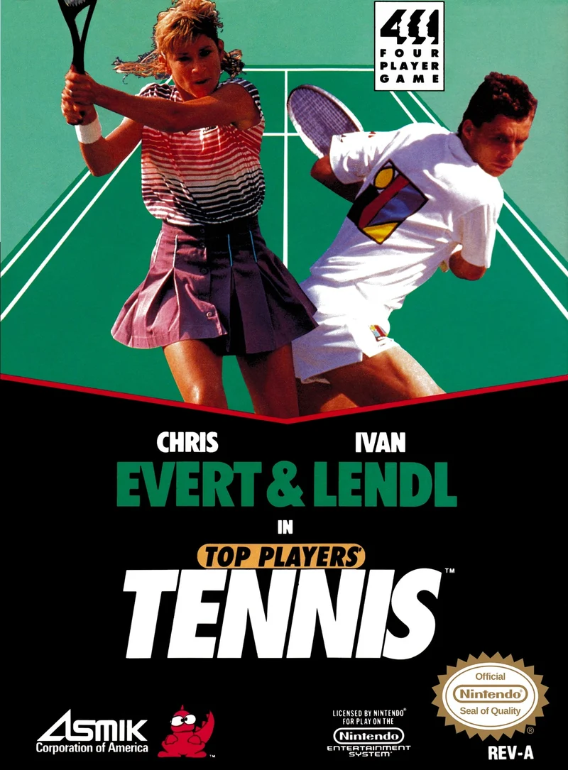 Top Players Tennis - Nintendo NES