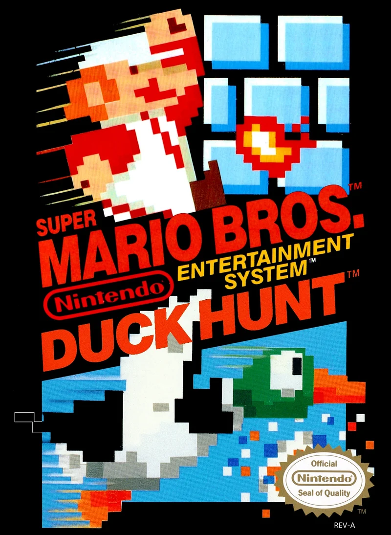 Super Mario Bros. and Duck Hunt - Nintendo NES