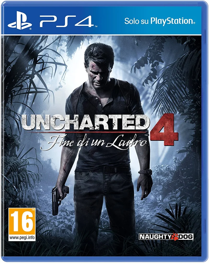 UNCHARTED 4:fine di un ladro PS4 (usato garantito)(versione italiana)