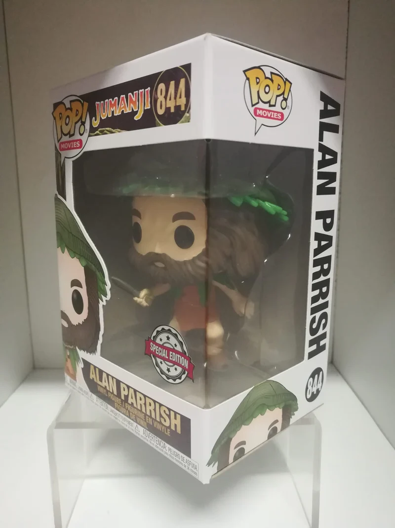 FUNKO POP -JUMANJI-ALAN PARRISH-FIGURE N. 844 (SPECIAL EDITION)