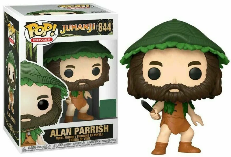 FUNKO POP -JUMANJI-ALAN PARRISH-FIGURE N. 844 (SPECIAL EDITION)