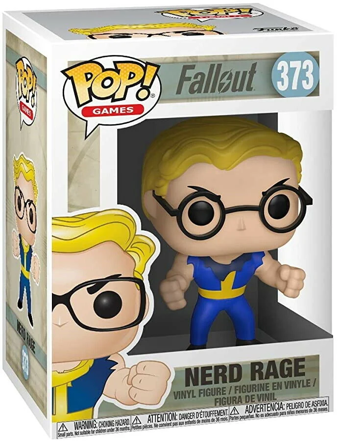 FUNKO POP-FALLOUT-NERD RAGE-FIGURE N. 373