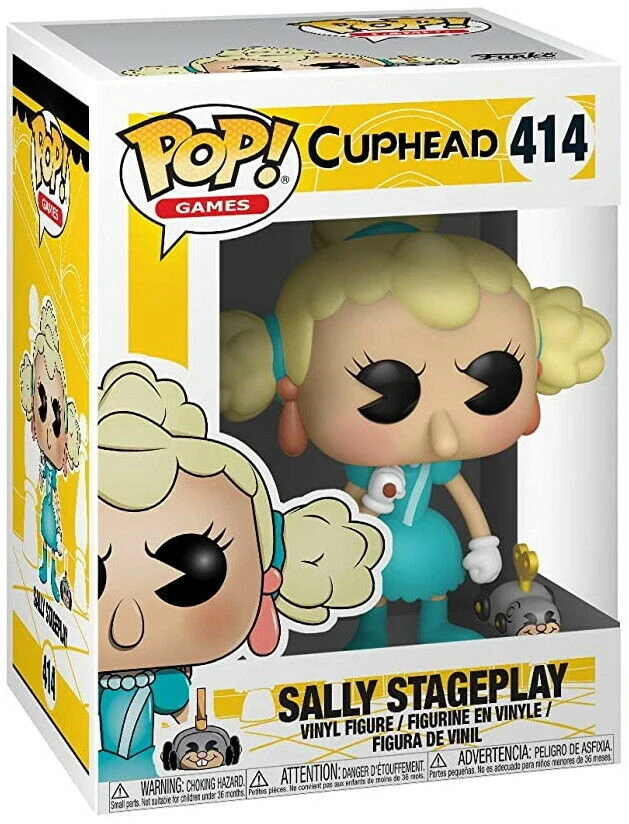 FUNKO POP-CUPHEAD-SALLY STAGEPLAY-FIGURE N. 414