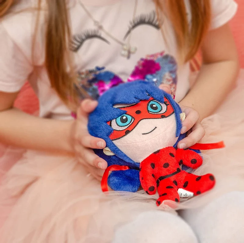 PELUCHE MIRACULOUS -LADY BUG-20 CM (ORIGINALE)