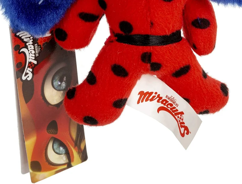 PELUCHE MIRACULOUS -LADY BUG-20 CM (ORIGINALE)