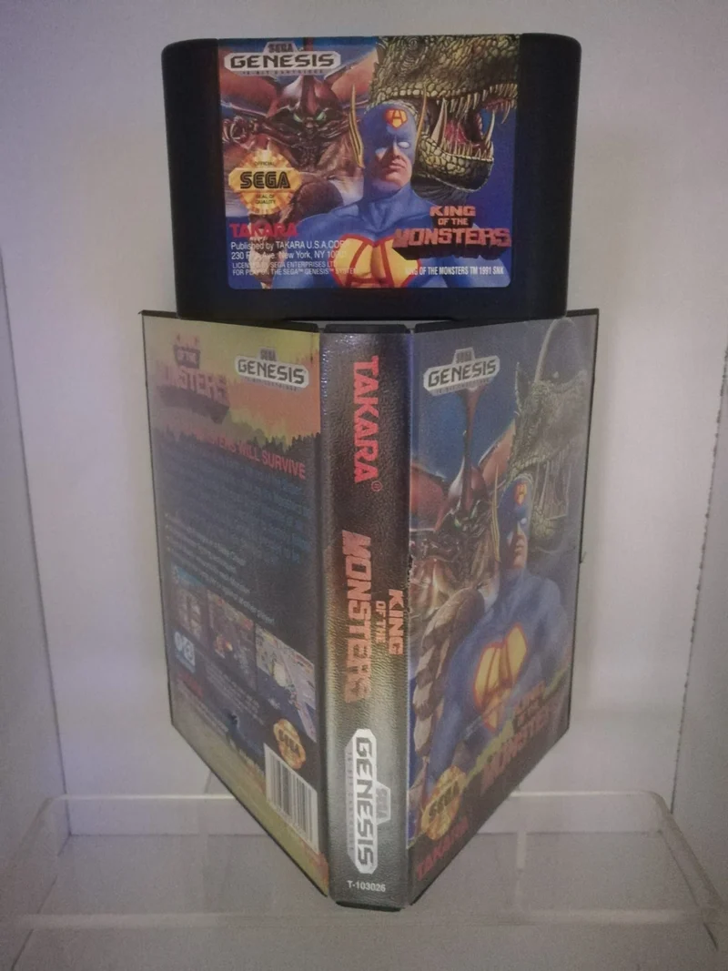 KING OF THE MONSTERS SEGA GENESIS (usato garantito)