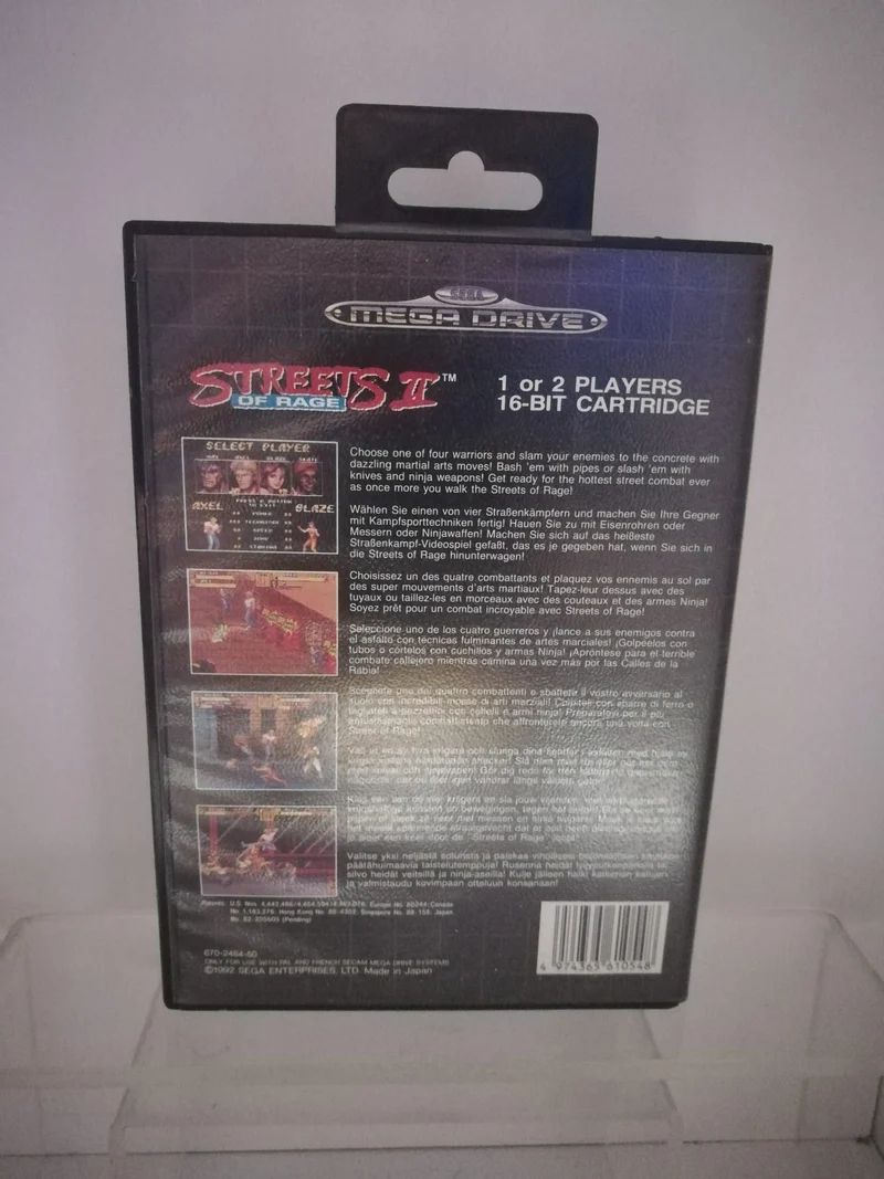 STREETS II OF RAGE SEGA MEGA DRIVE (usato garantito)