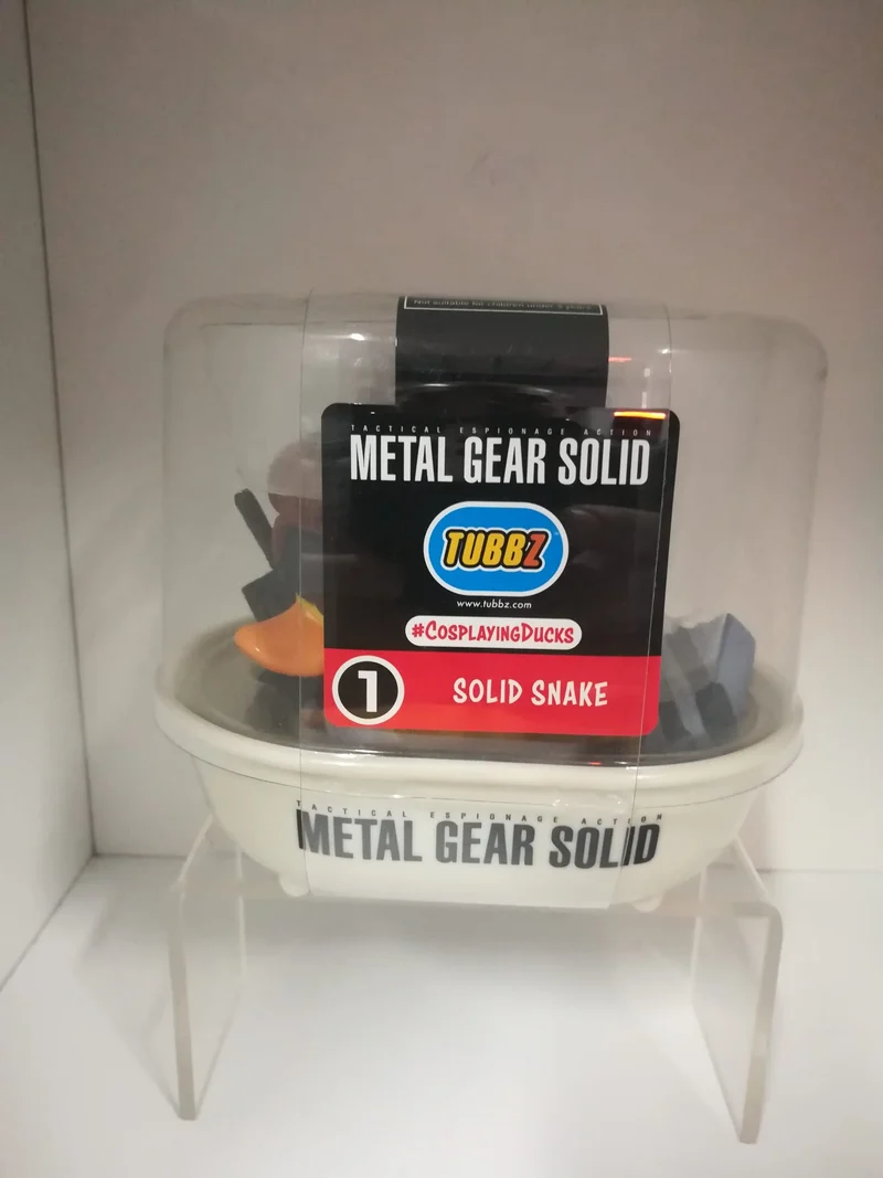 Tubbz Metal Gear Solid #Cosplaying Ducks- Solid Snake