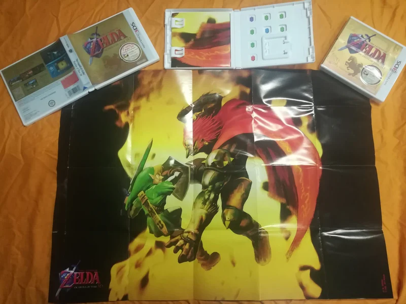 POSTER- THE LEGEND OF ZELDA (solo poster nuovo)(originale nintendo)