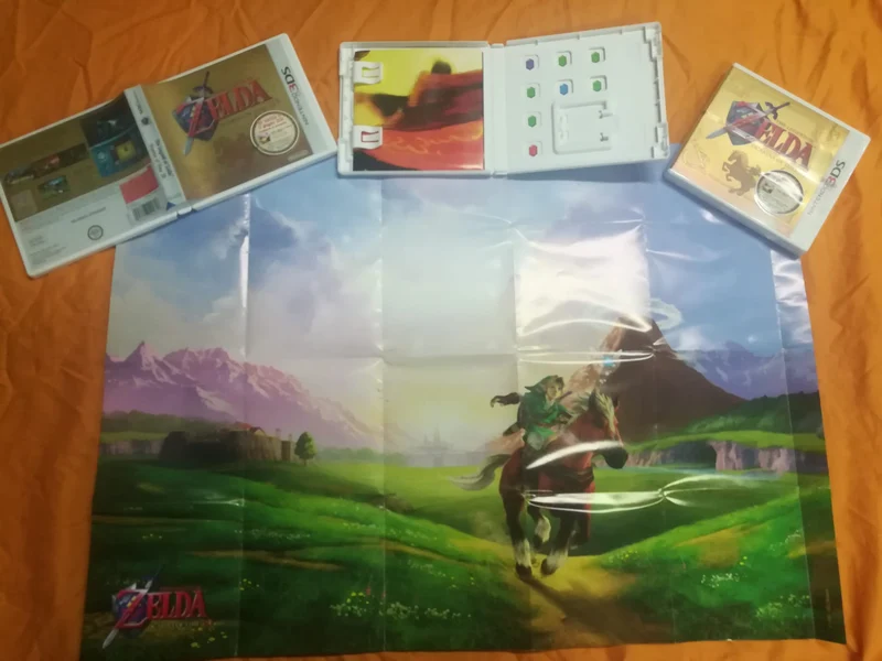 POSTER- THE LEGEND OF ZELDA (solo poster nuovo)(originale nintendo)
