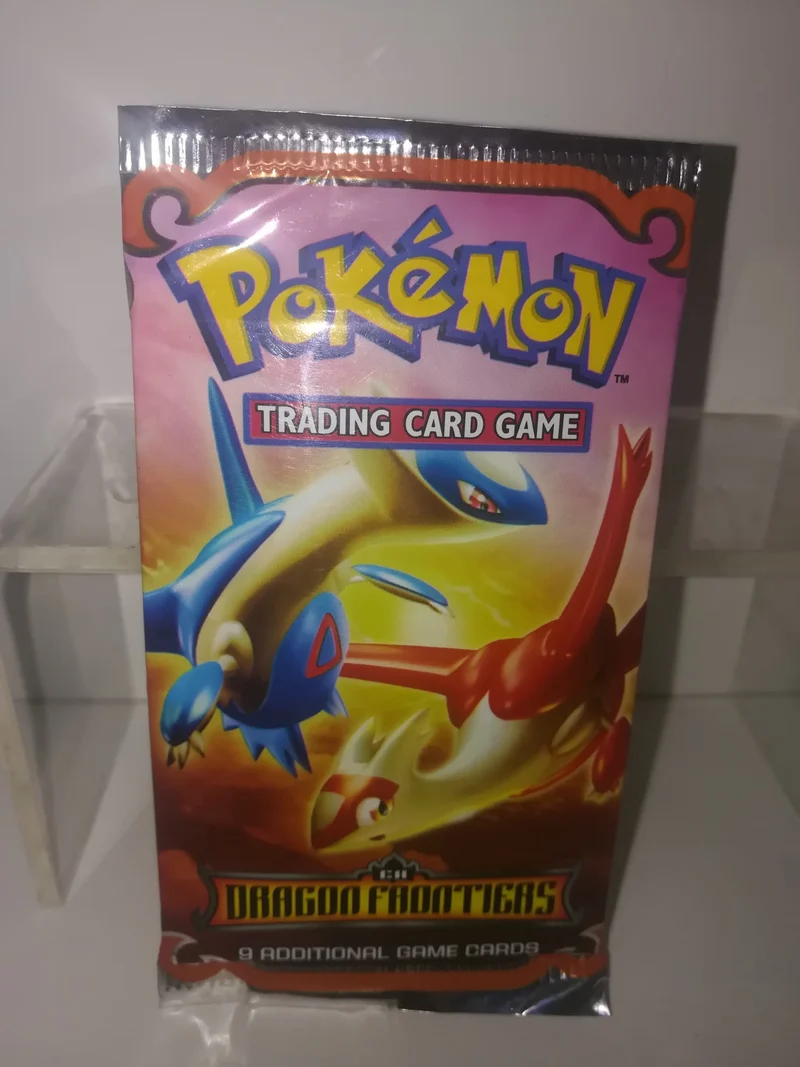 POKEMON DRAGON FRONTIERS trading card game (ultimi 3 pacchetti)