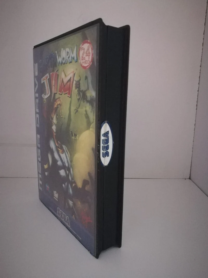 EARTH WORM JIM MEGA DRIVE (usato garantito)(da collezione)(come nuovo)