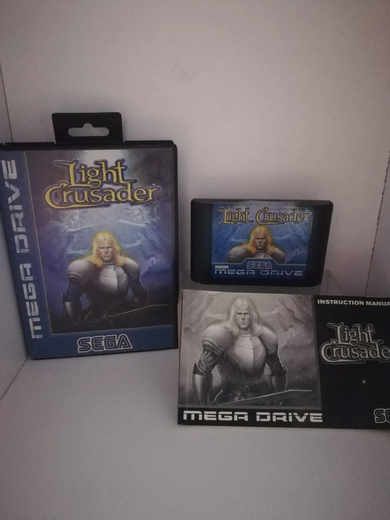 LIGHT CRUSADER MEGA DRIVE (usato garantito)(da collezione)(come nuovo)