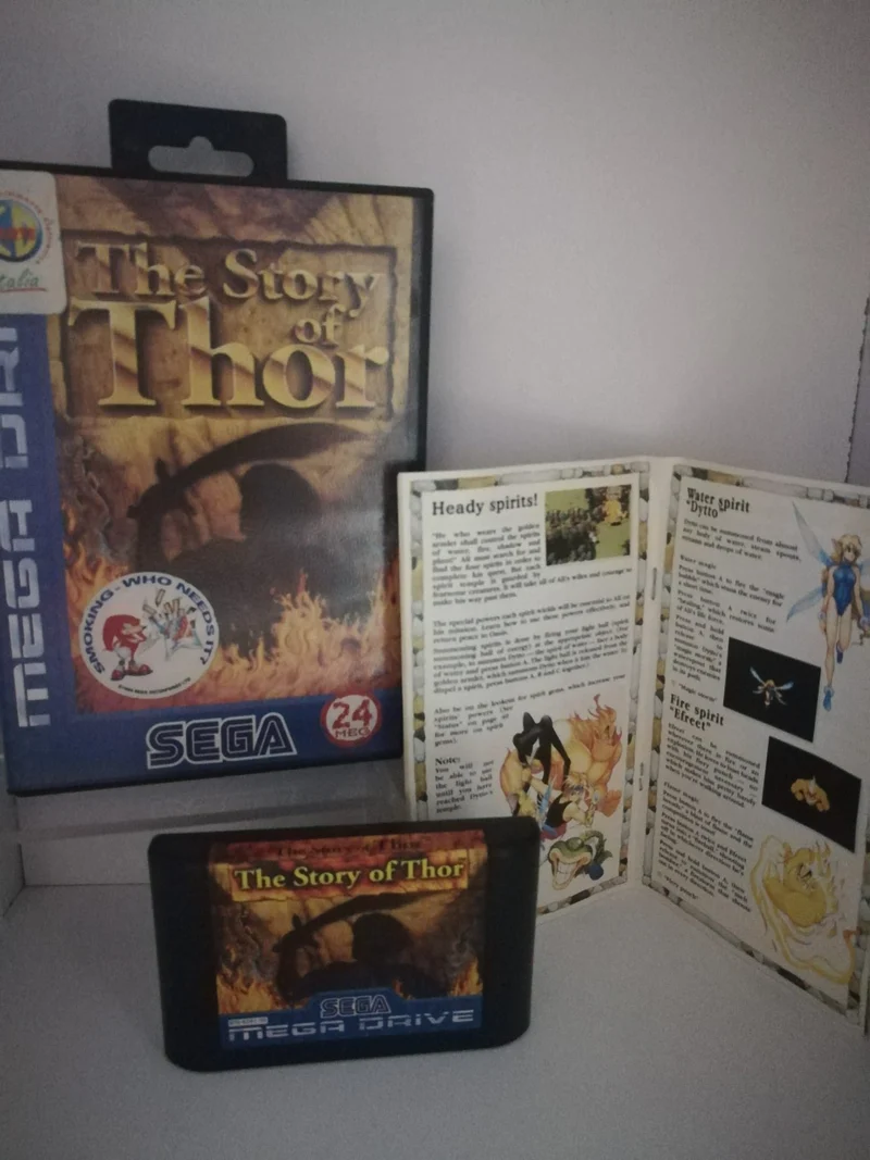 THE STORY OF THOR MEGA DRIVE (usato garantito)(da collezione)(come nuovo)