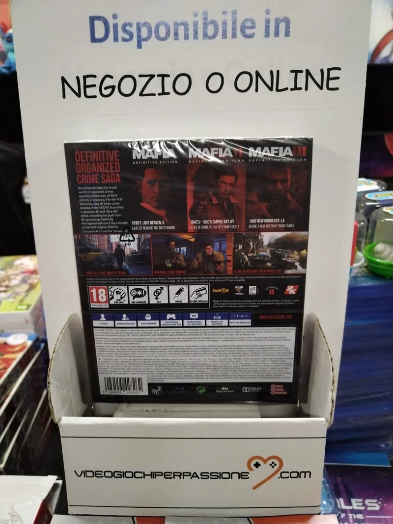 Mafia Trilogy PlayStation 4 Edizione Europea