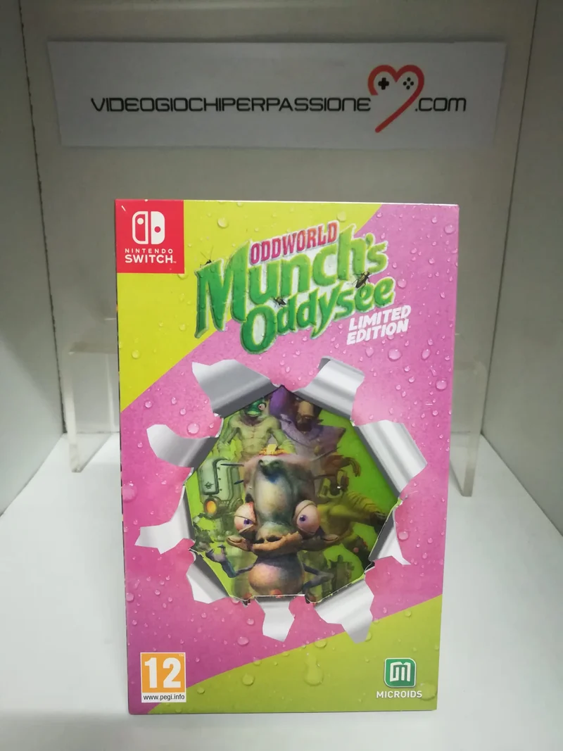 Oddworld Munch's Oddysee Limited Edition Nintendo Switch Edizione Europea