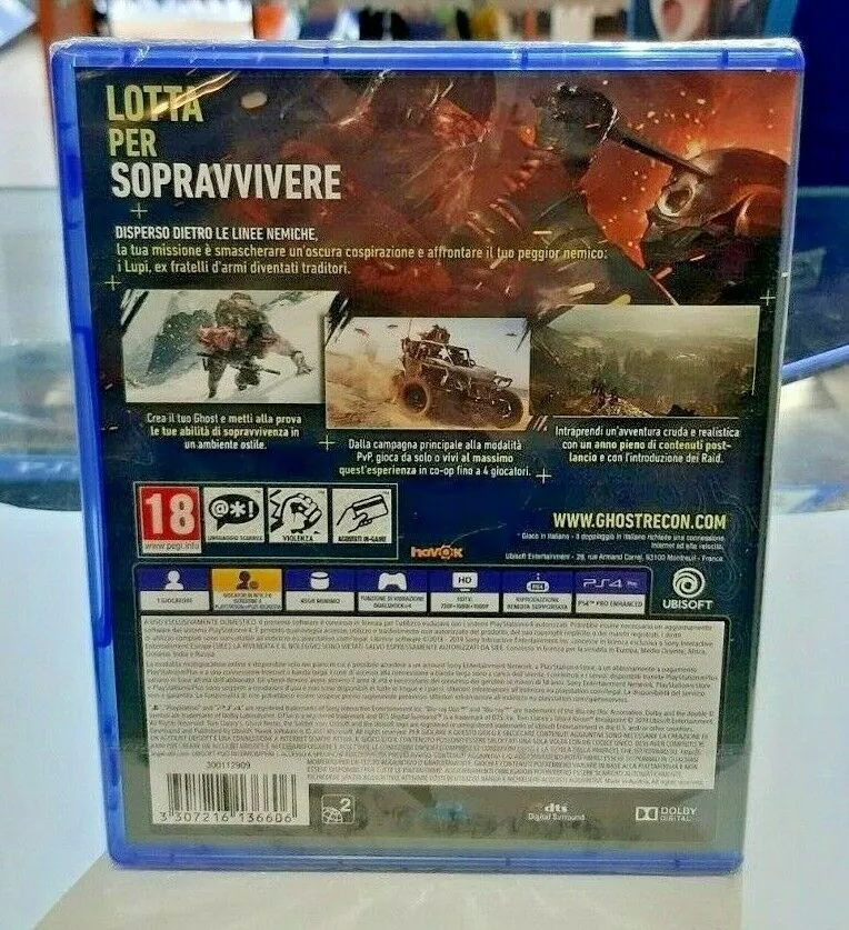 TOM CLANCY'S GHOST RECON BREAKPOINT PS4 (versione italiano)
