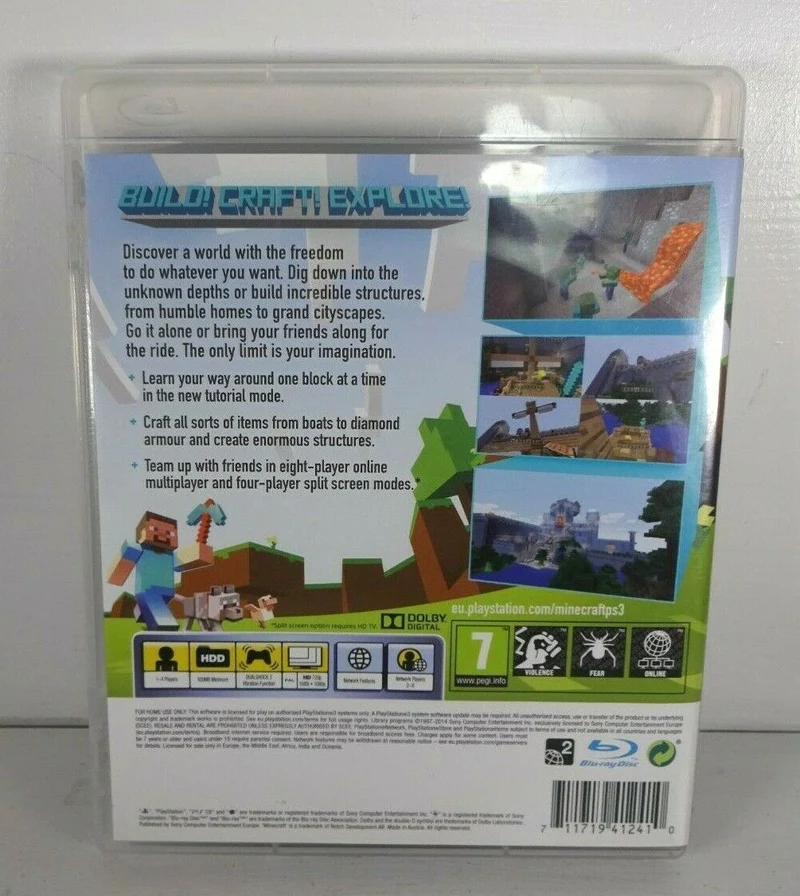 MINECRAFT PLAYSTATION 3 EDITION PS3