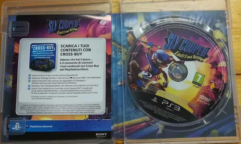 Sly Cooper Ladri Nel Tempo Playstation 3 Edizione Italiana