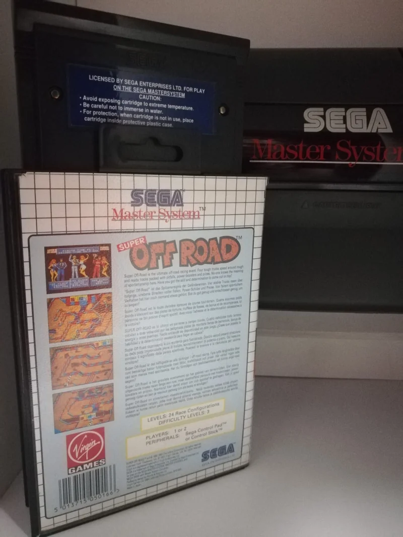 SUPER OFF ROAD SEGA MASTER SYSTEM (usato garantito)