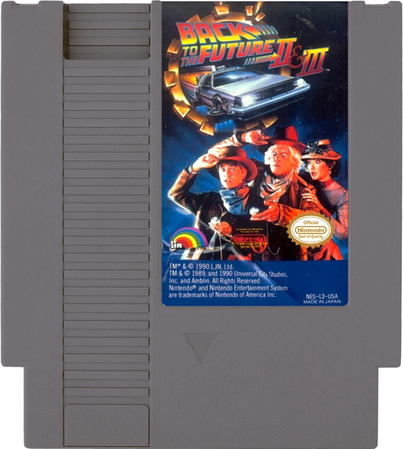 Back to the Future II and III - (Game Only) (NES)