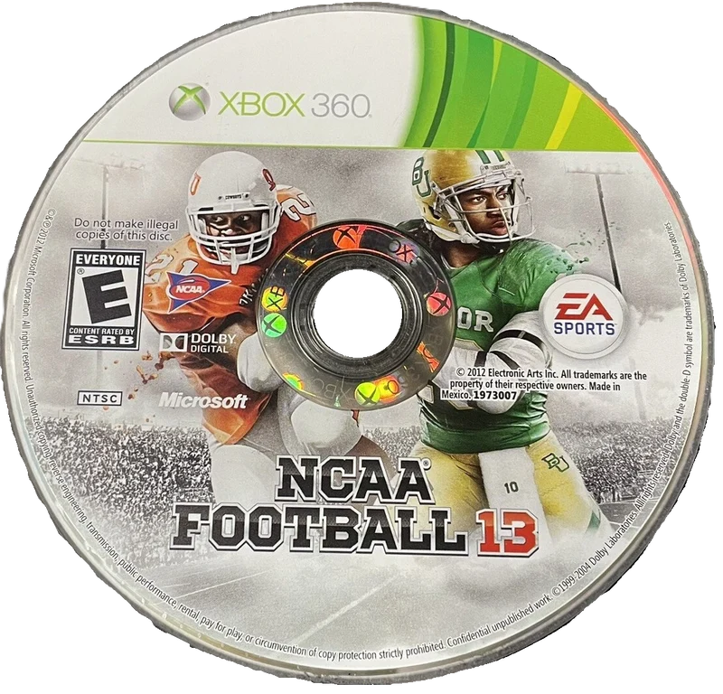 NCAA Football 13 - (Game Only) (Xbox 360)