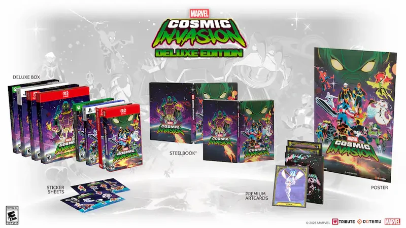 Marvel Cosmic Invasion Deluxe Edition - (New) (Playstation 5)