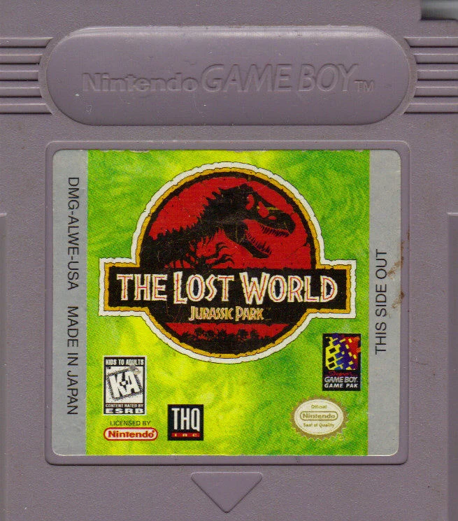Lost World Jurassic Park - (Game Only) (GameBoy)