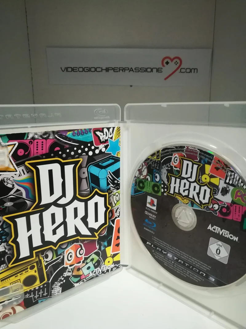 DJ HERO PS3 (usato garantito)(completamente in italiano)