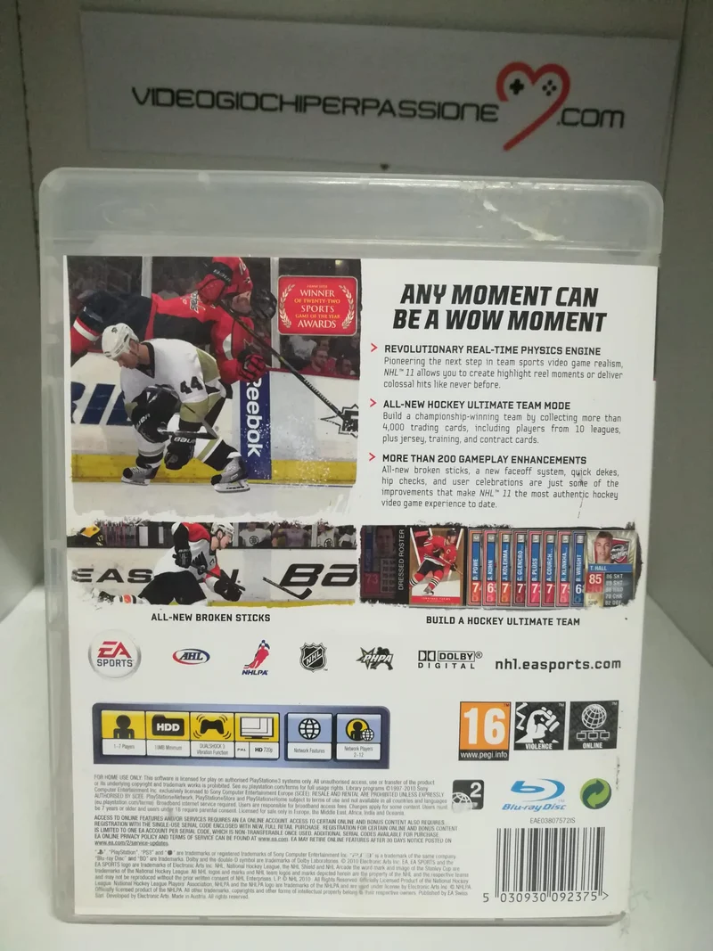 NHL11 PS3 (usato garantito)