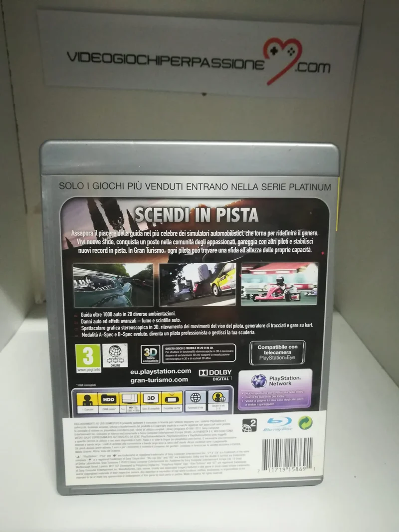 GRAN TURISMO 5 PS3 (usato garantito)(versione italiana)