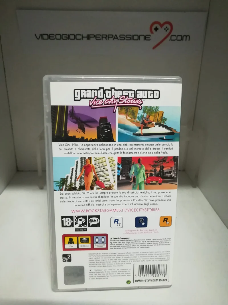 GTA : VICE CITY STORIES PSP (usato garantito)(versione italiana)